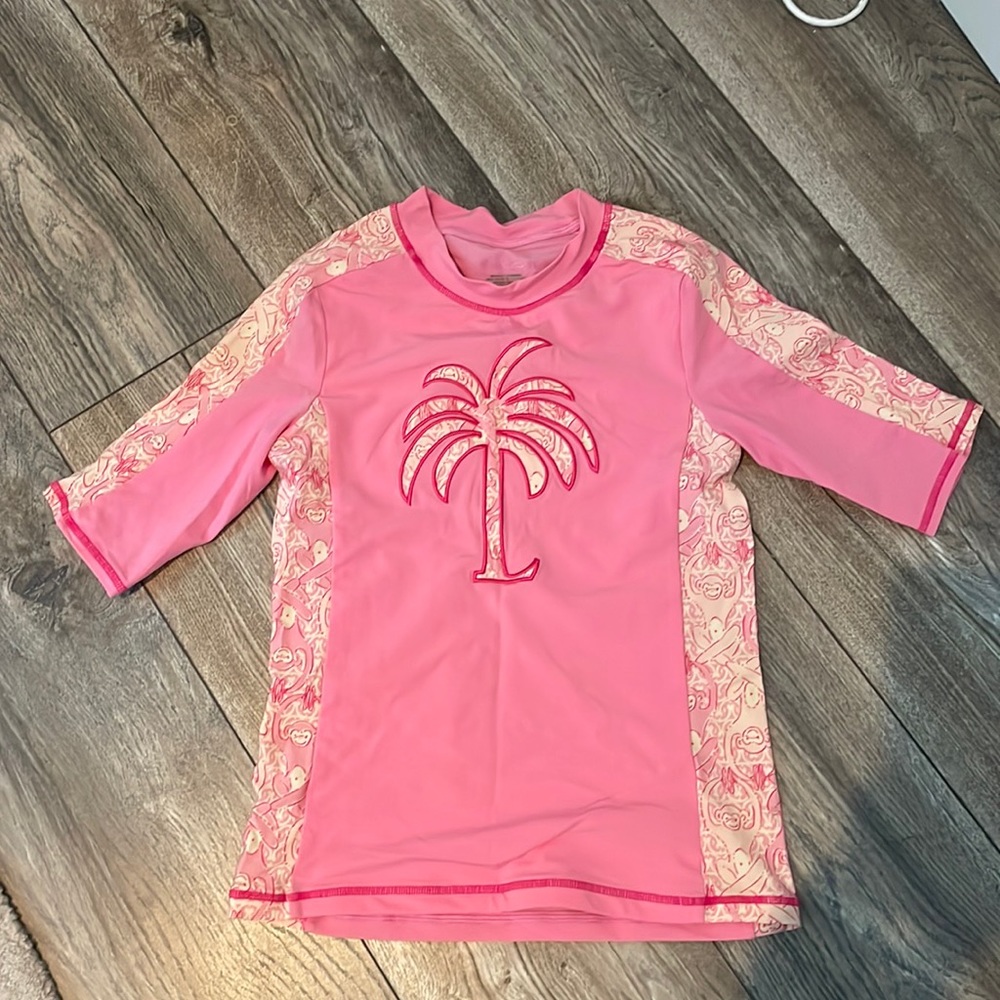 Vintage Lilly Pulitzer UPF  protection 3/4 sleeve top